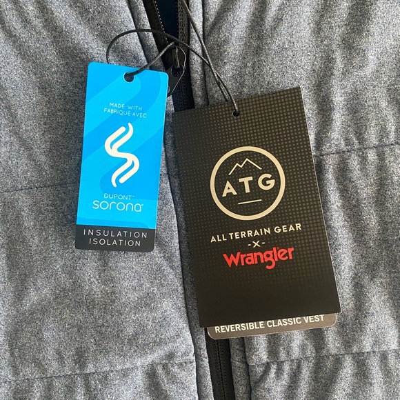 All Terrain Gear x Wrangler Reversible Classic Vest Insulation Isolation Size XL - Picture 3 of 10